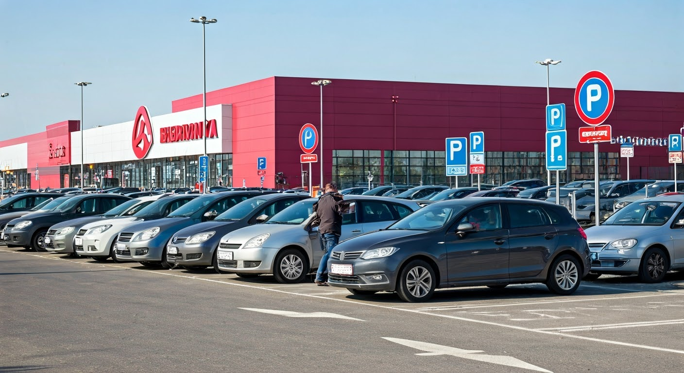 Opłata za parkowanie pod Biedronką lub Lidlem – co grozi brak opłaty?